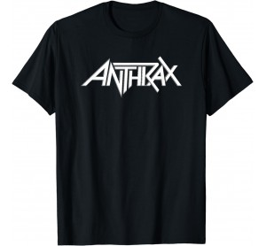 Anthrax White Logo T-Shirt